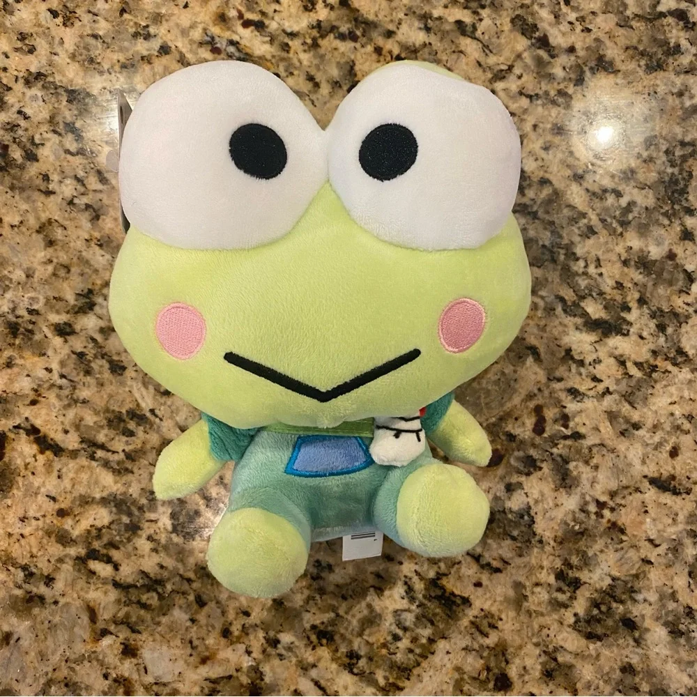 Jazwares Keroppi By Sanrio Hello Kitty & Friends Plush Stuffed Animal 8 In Frog